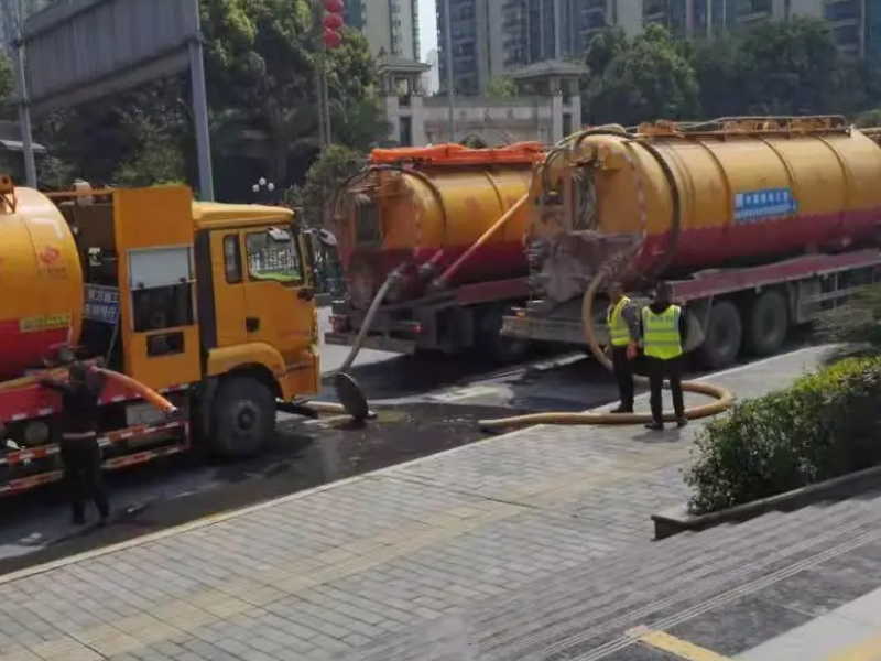 郑东新区清理化粪池 下水道污水井清理 市政管道